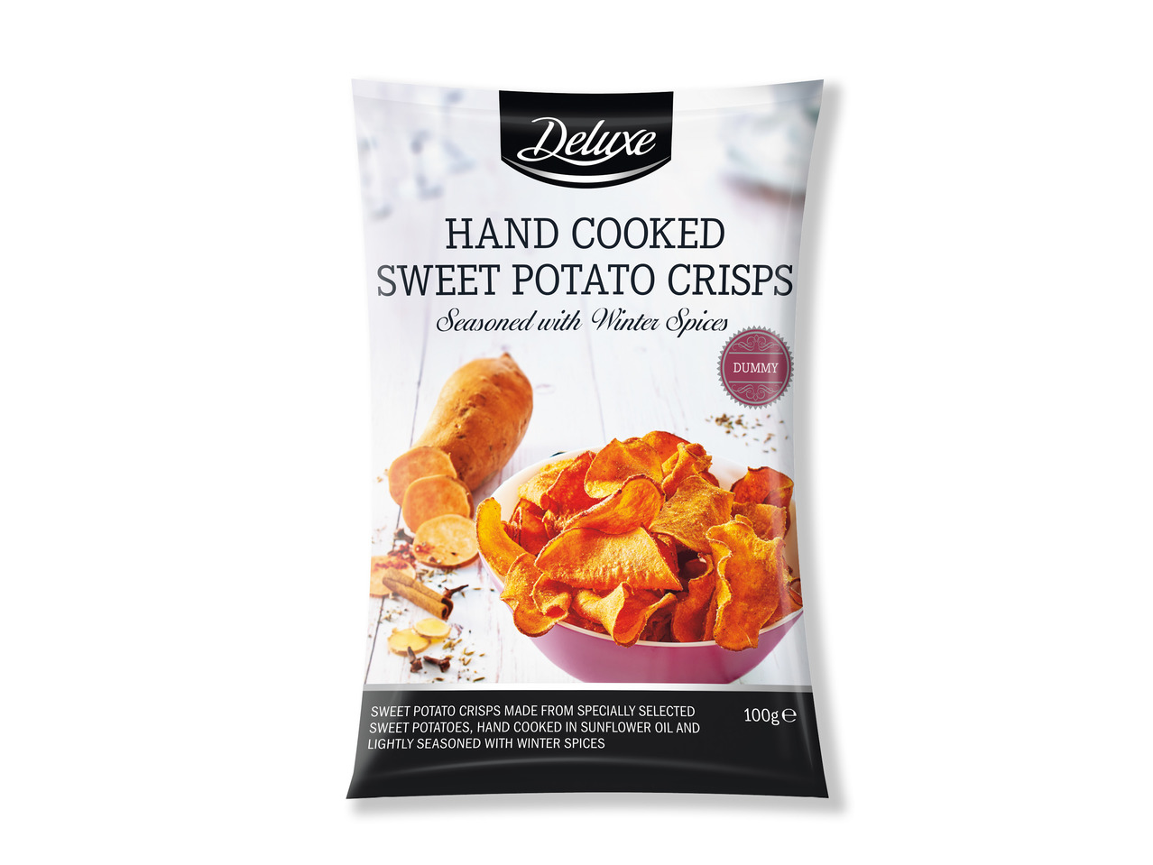 Pastinak chips