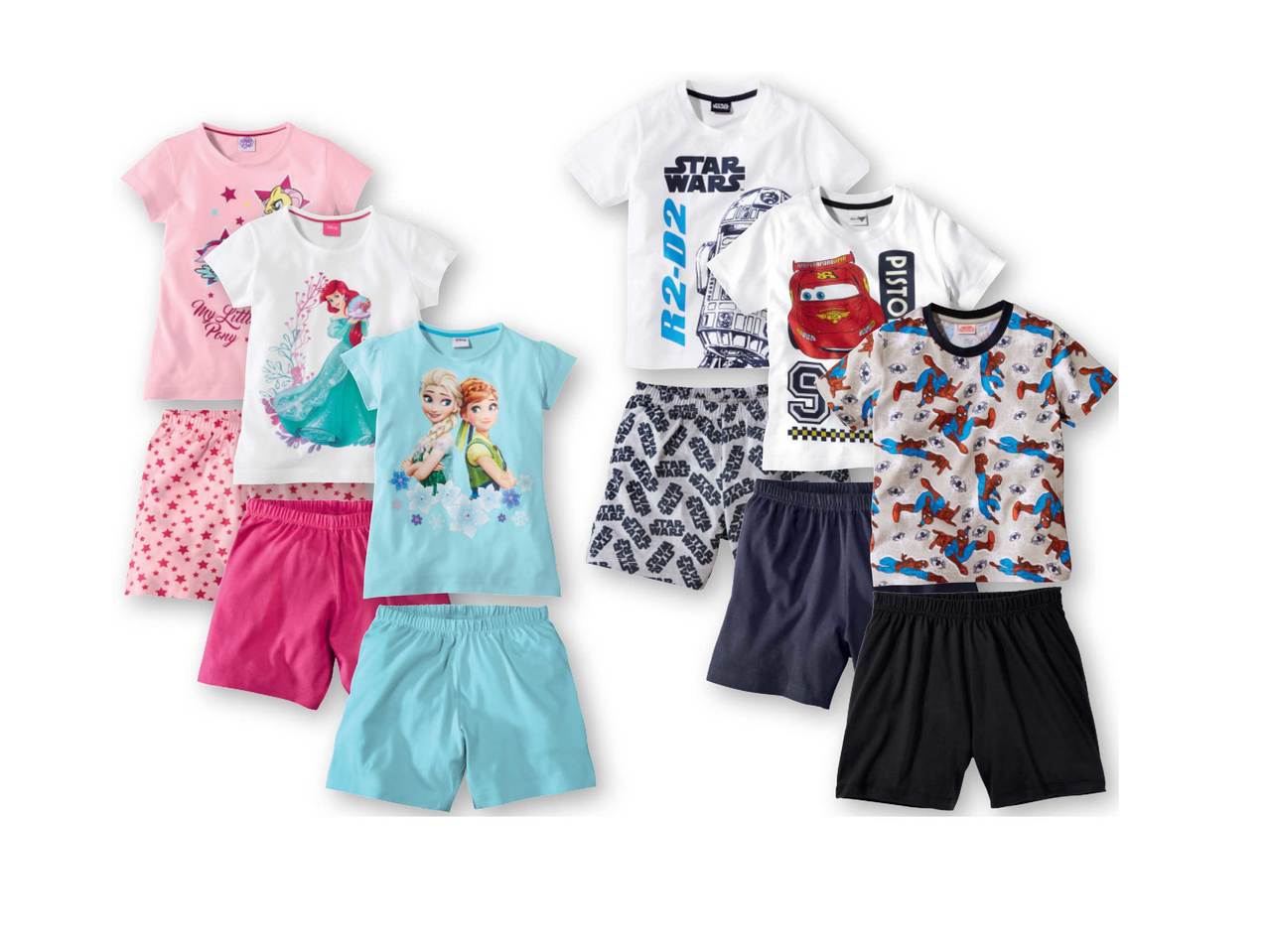 Kids Character Shorty Pyjamas