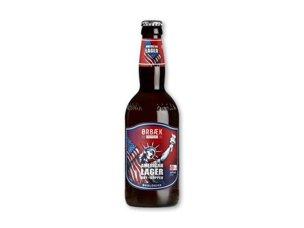 Ørbæk Bryggeri økologisk American lager