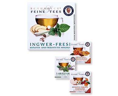 Thé aux herbes et aux fruits SCHUHBECKS