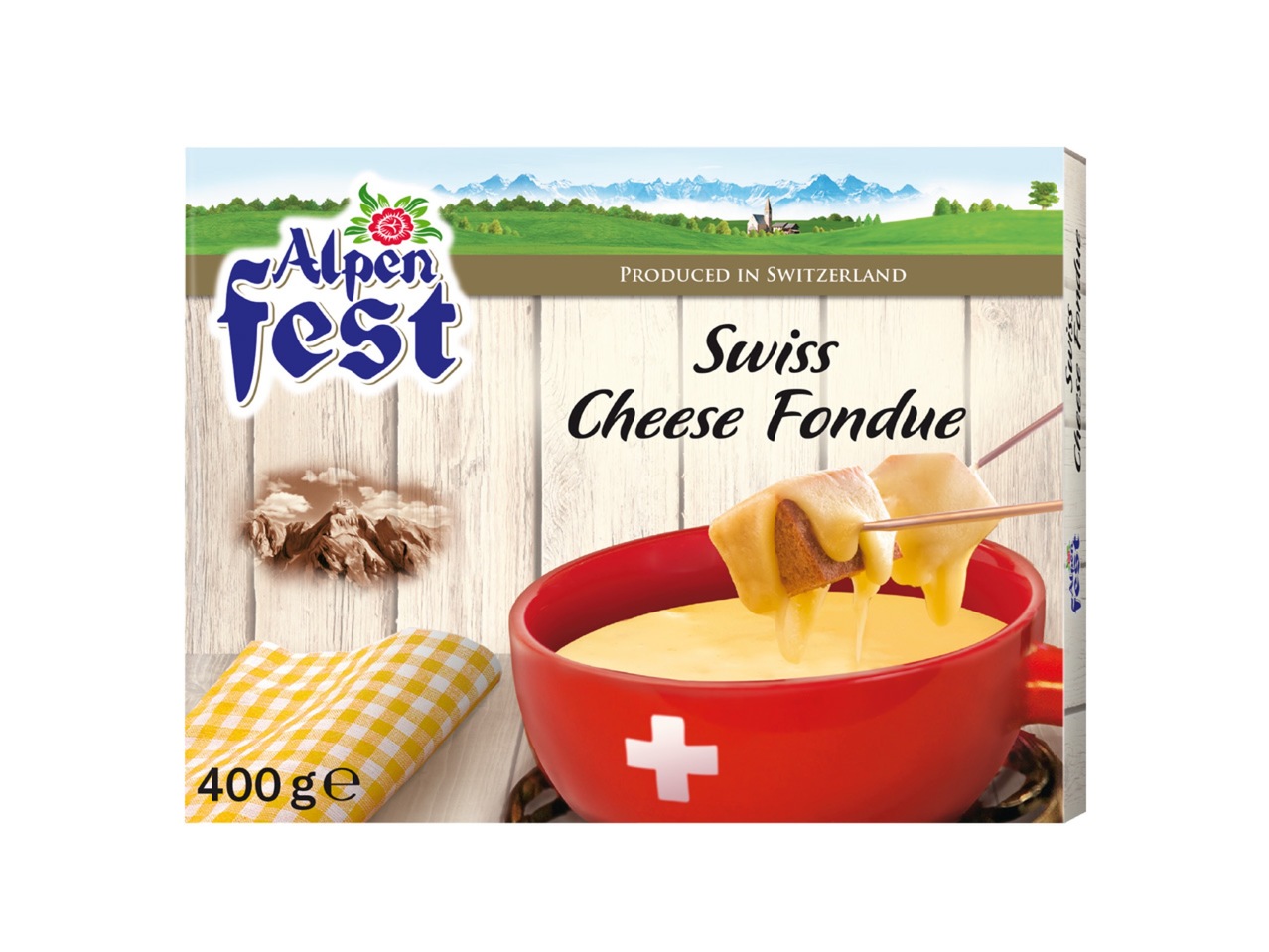 KLASSISK OSTFONDUE