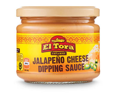 Guacamole or Jalapeño Cheese Dipping Sauces 300g