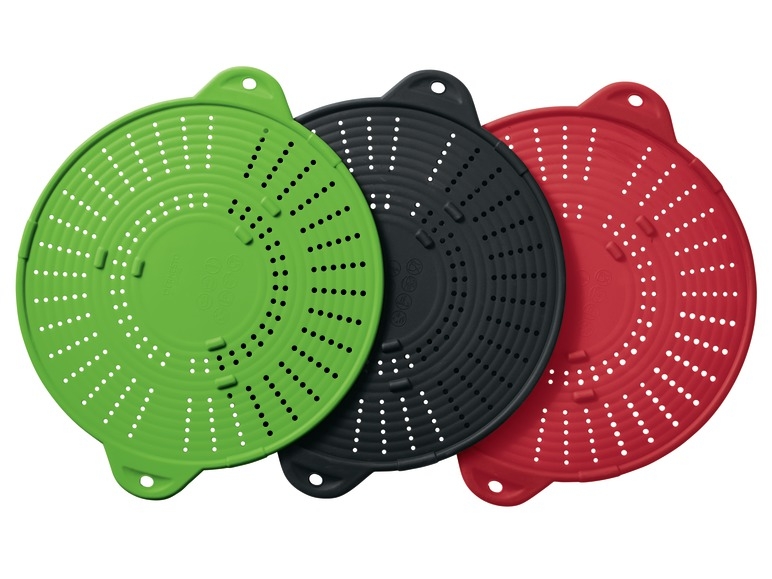 Silicone Splatter Guard, 3 in 1