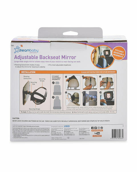 Dreambaby Adjustable Car Mirror