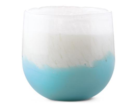 Huntington Home 
 Rustic Glass Candle