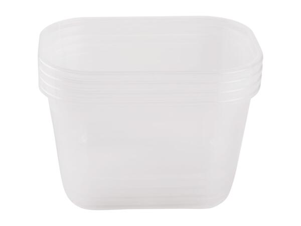 Livarno Home Food Storage Containers - Set of 4