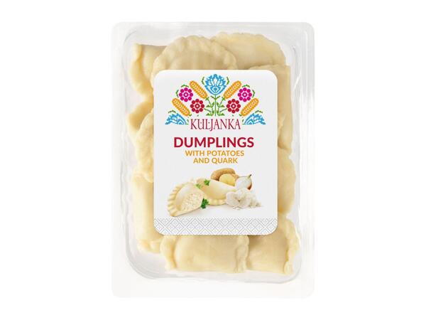 Dumplings with Potatoes and Quark