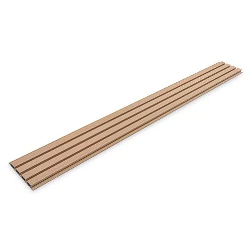 HOME DELUXE WPC Fassadenverkleidung DUVAR – 10 m² teak