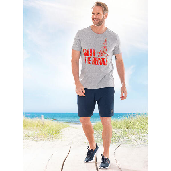 Shorts mit Waffelstruktur