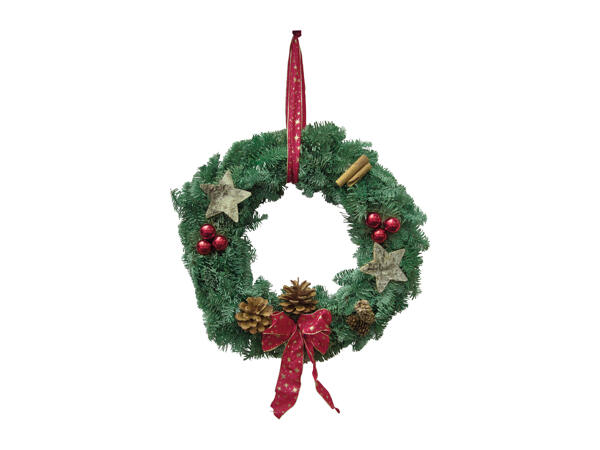 British 12" Deluxe Large Christmas Wreath