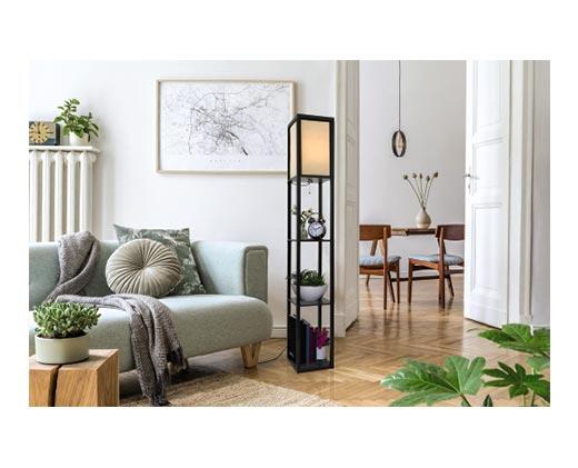 Huntington Home 
 Shelf Floor Lamp