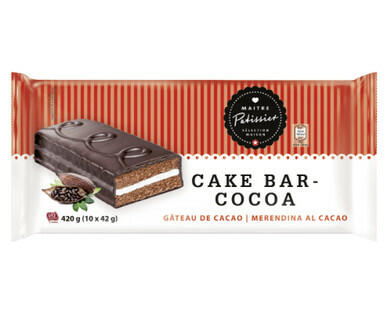 MAÎTRE PÂTISSIER 
 CAKE BAR AU CACAO