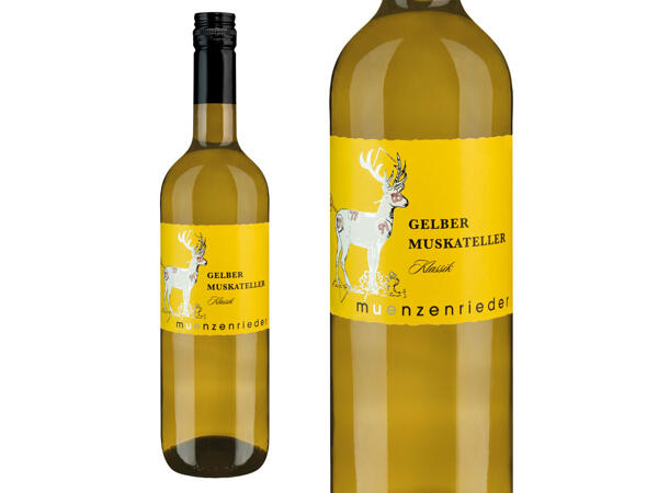 Weingut Münzenrieder Gelber Muskatteller "Klassik" 2019