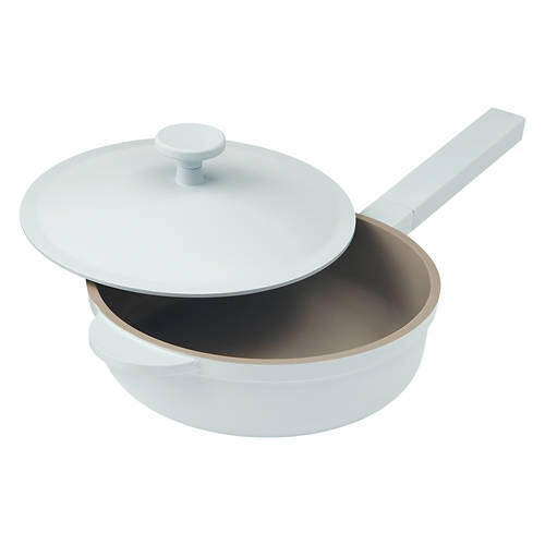 8" Blue Mini Cast Aluminum Pan with Lid