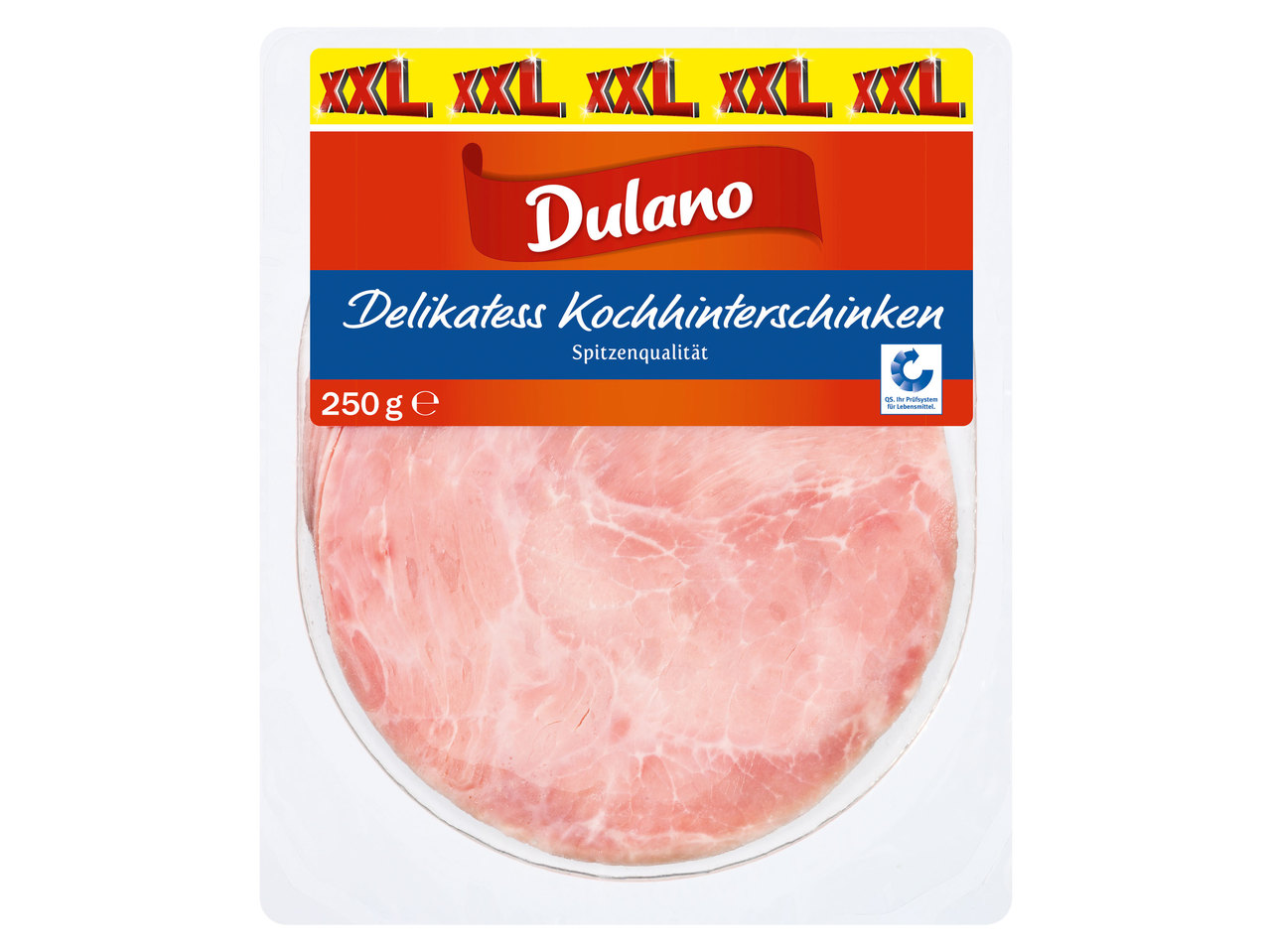 DULANO Kochhinterschinken 200 g + 50 g gratis