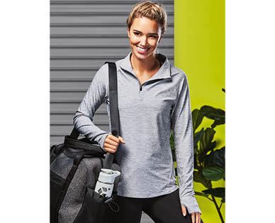 Women's Fitness Quarter Zip Top
