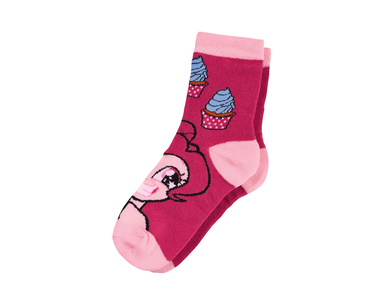 Girls' Socks, 2 pairs