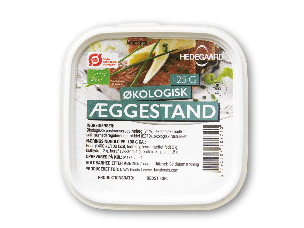 HEDEGAARD Økologisk æggestand