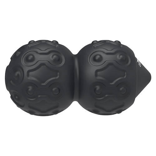 Peanut Shaped Electronic Massage Roller, Black