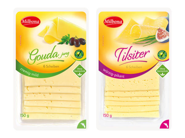 MILBONA Käse in Scheiben