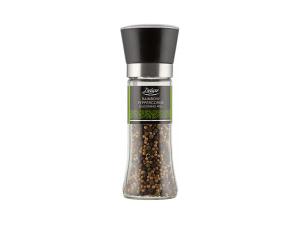 Deluxe Rainbow Peppercorns Seasoning Mill