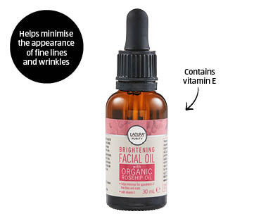 Brightening Facial Oil with Organic Rosehip Oil 30ml
