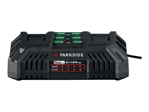 Parkside 20V Dual Battery Charger 2x 4.5A