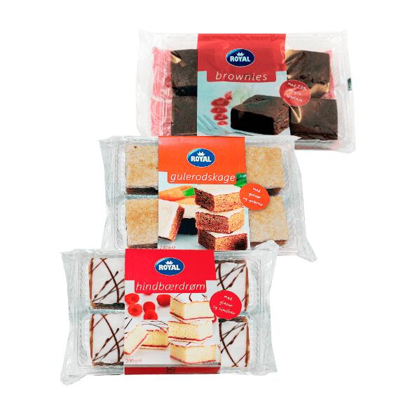 Gulerodskage, hindbærdrøm eller brownies