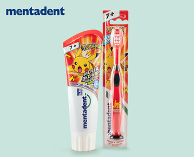 MENTADENT Junior Zahncreme/ Zahnbürste