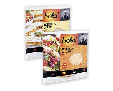 Tortilla Wraps HOLA!