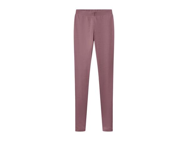 Esmara Ladies' Pink Thermal Long Johns