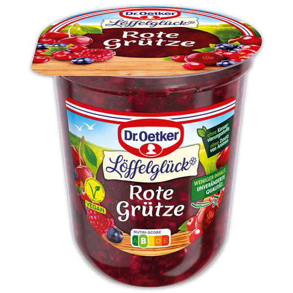 Löffelglück Rote Grütze / Kirsch Grütze