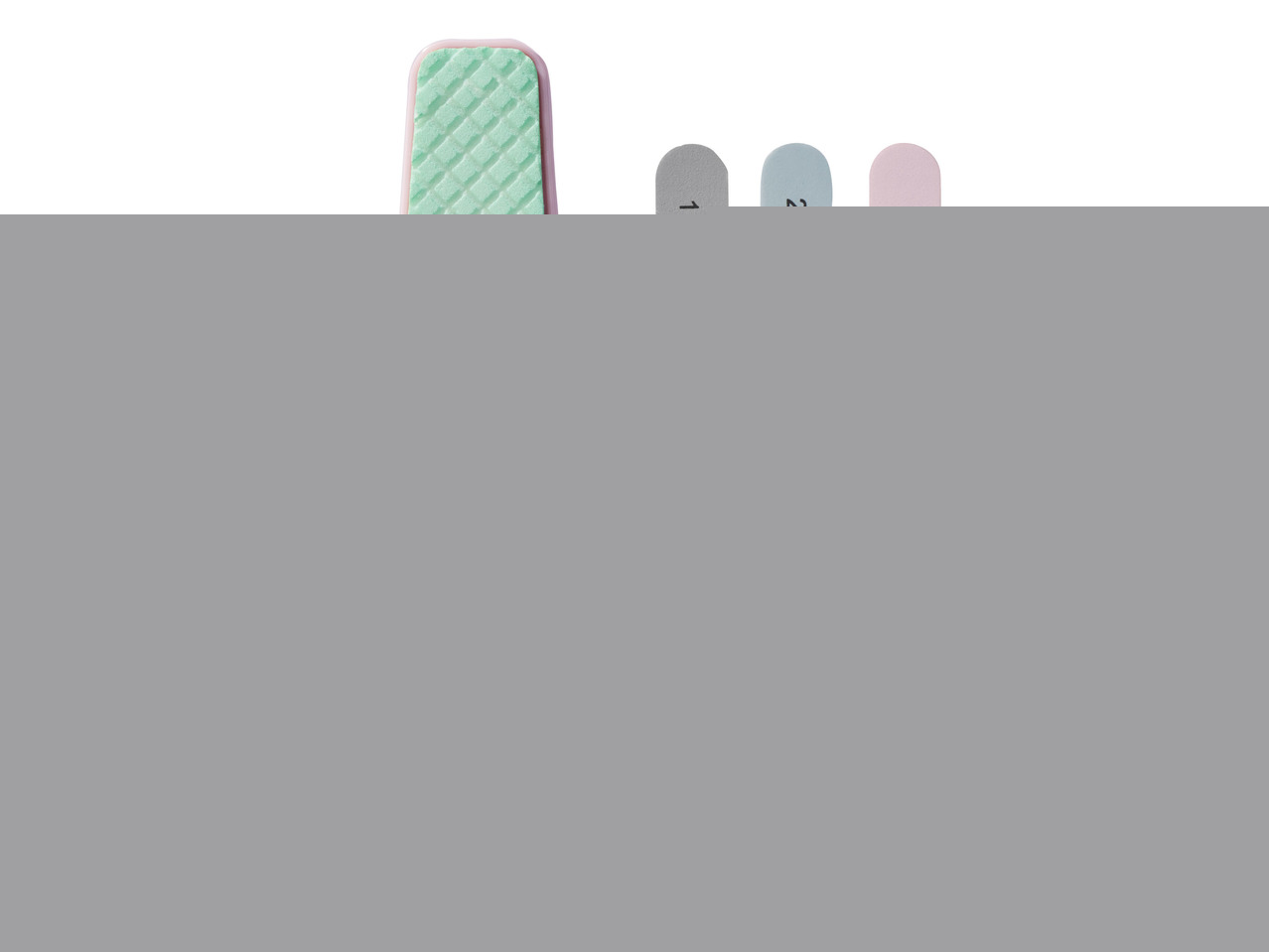 Fotfil nagelfil, set1