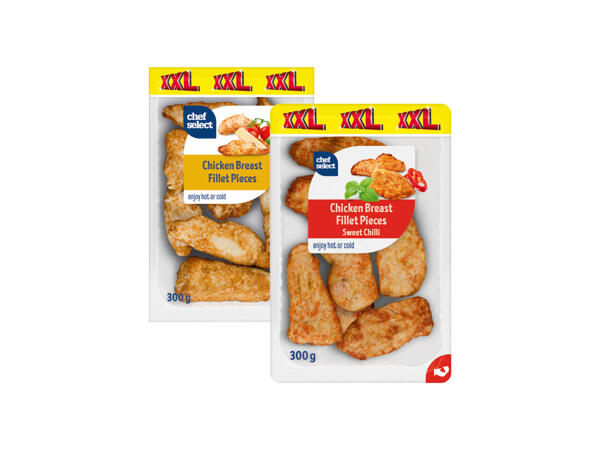 Kycklingfilébitar