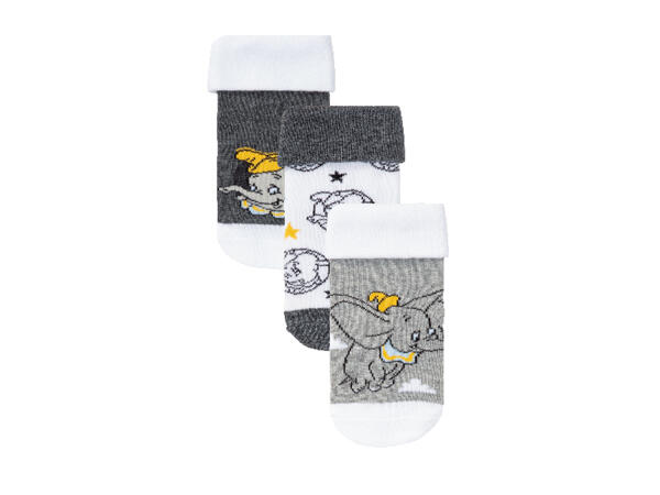 Baby Socks "Winnie the Pooh, Mickey Mouse, Dumbo"