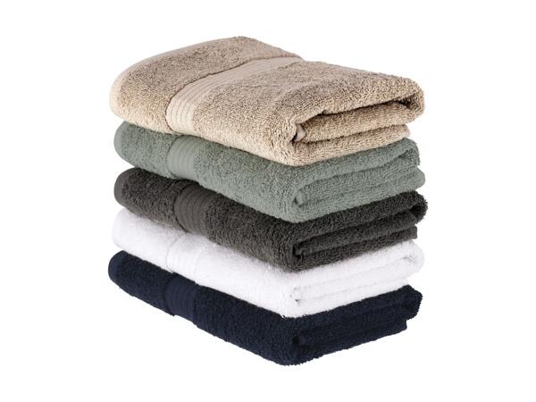 Serviettes de toilette en éponge, set de 2