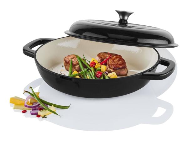 Livarno Home 3L Cast Iron Casserole Dish