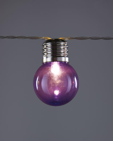 Coloured Festoon LED Garden Lights