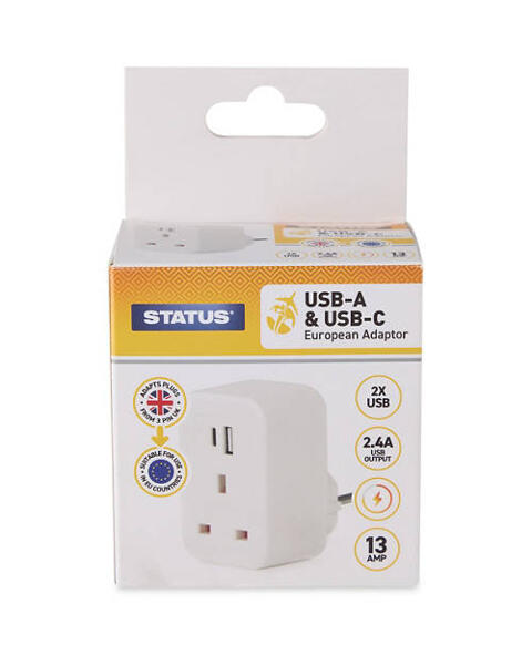 EU Travel Adapter