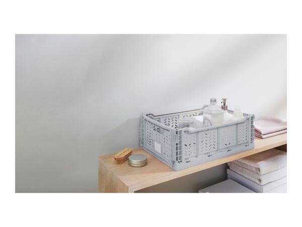 W5 14.5L Grey Collapsible Crate