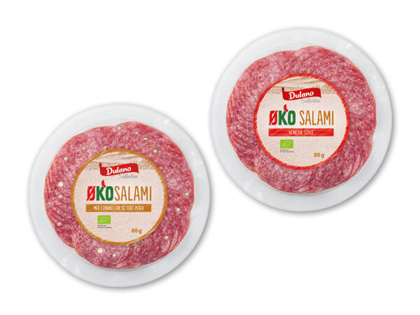 Økologisk italiensk salami