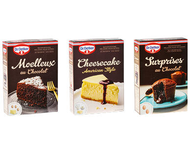 DR. OETKER
QUALITÉ CONFISEUR BACKMISCHUNG