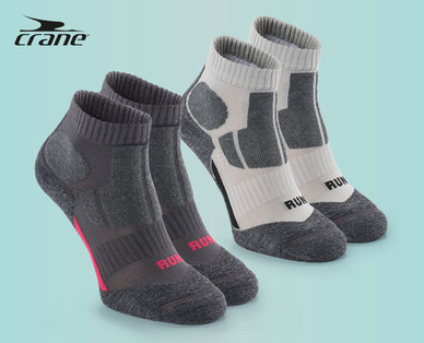 CRANE Laufsocken, Doppelpkg.