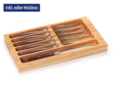 CROFTON Hochwertiges Steakmesser-Set, 6-teilig