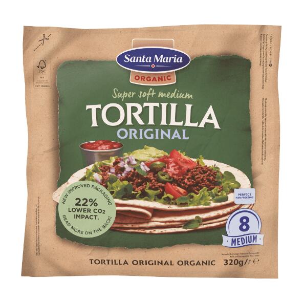 Økologiske tortillas