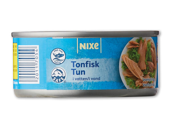 Nixe tun i vand