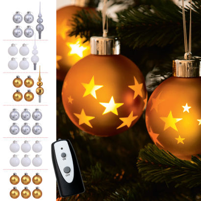 Ledkerstballen