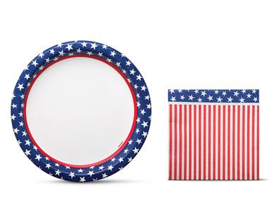 Boulder Patriotic Tableware