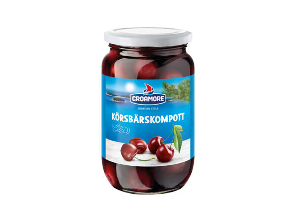 Körsbärskompott