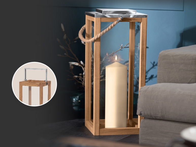 MELINERA Wooden Lantern